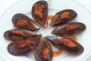 Marinerede blåmuslinger – Mejillones en Escabeche