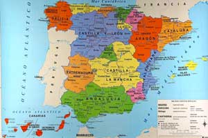 Spanske rødvins distrikter